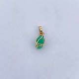 Dije Morralla Mediana Oro Amarillo 18K (Joya) $