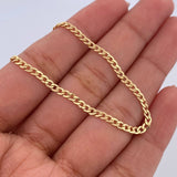 Pulso Cubano 1.5gr / 19.2cm / 2.1mm Oro Amarillo +1 18K &