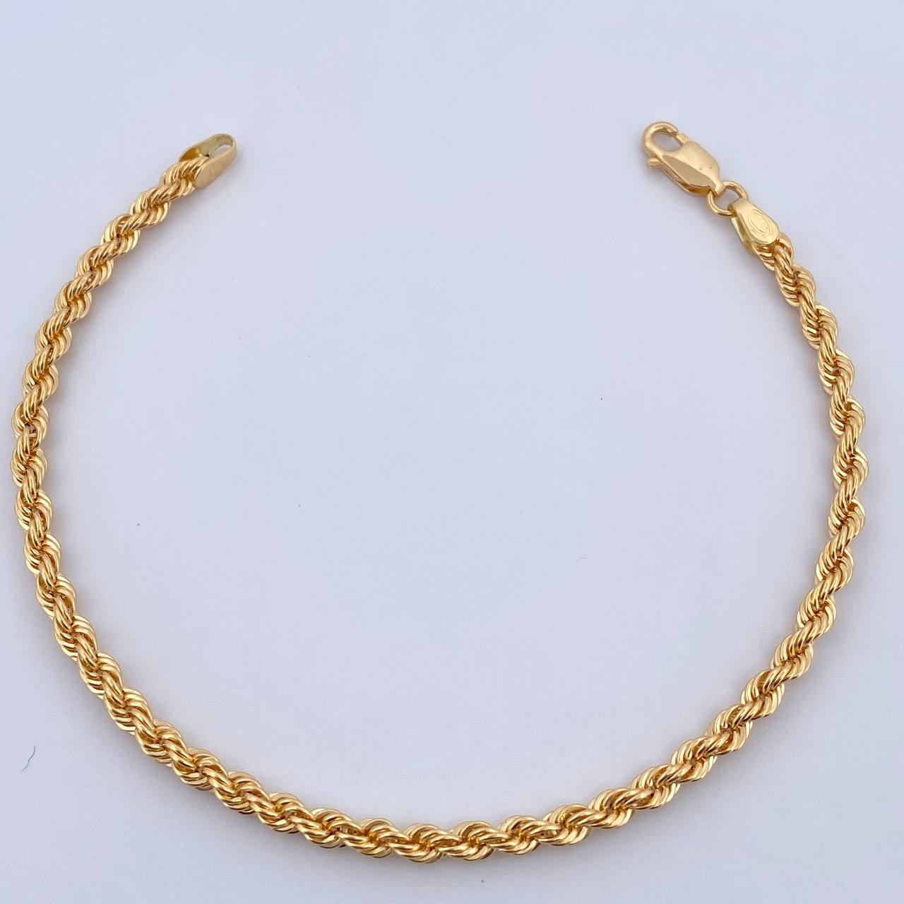 Pulso Lazo 3.1gr / 19cm / 3mm Oro Amarillo +3 18K &