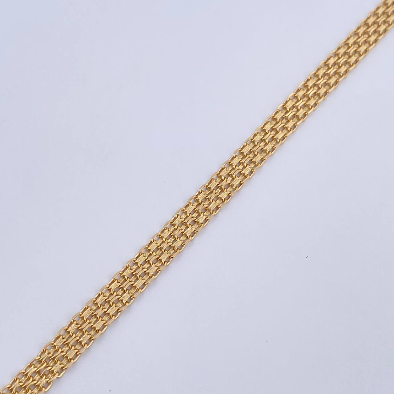 Pulso Chino 5.6gr / 19cm / 4.6mm Oro Amarillo +0 18K &
