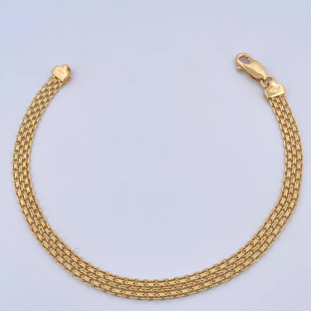 Pulso Chino 5.6gr / 19cm / 4.6mm Oro Amarillo +0 18K &