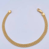 Pulso Chino 5.6gr / 19cm / 4.6mm Oro Amarillo +0 18K &