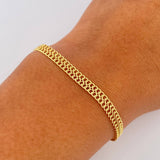 Pulso Sedusa 2.5gr / 19.5cm / 4.2mm Oro Amarillo +3 18K &