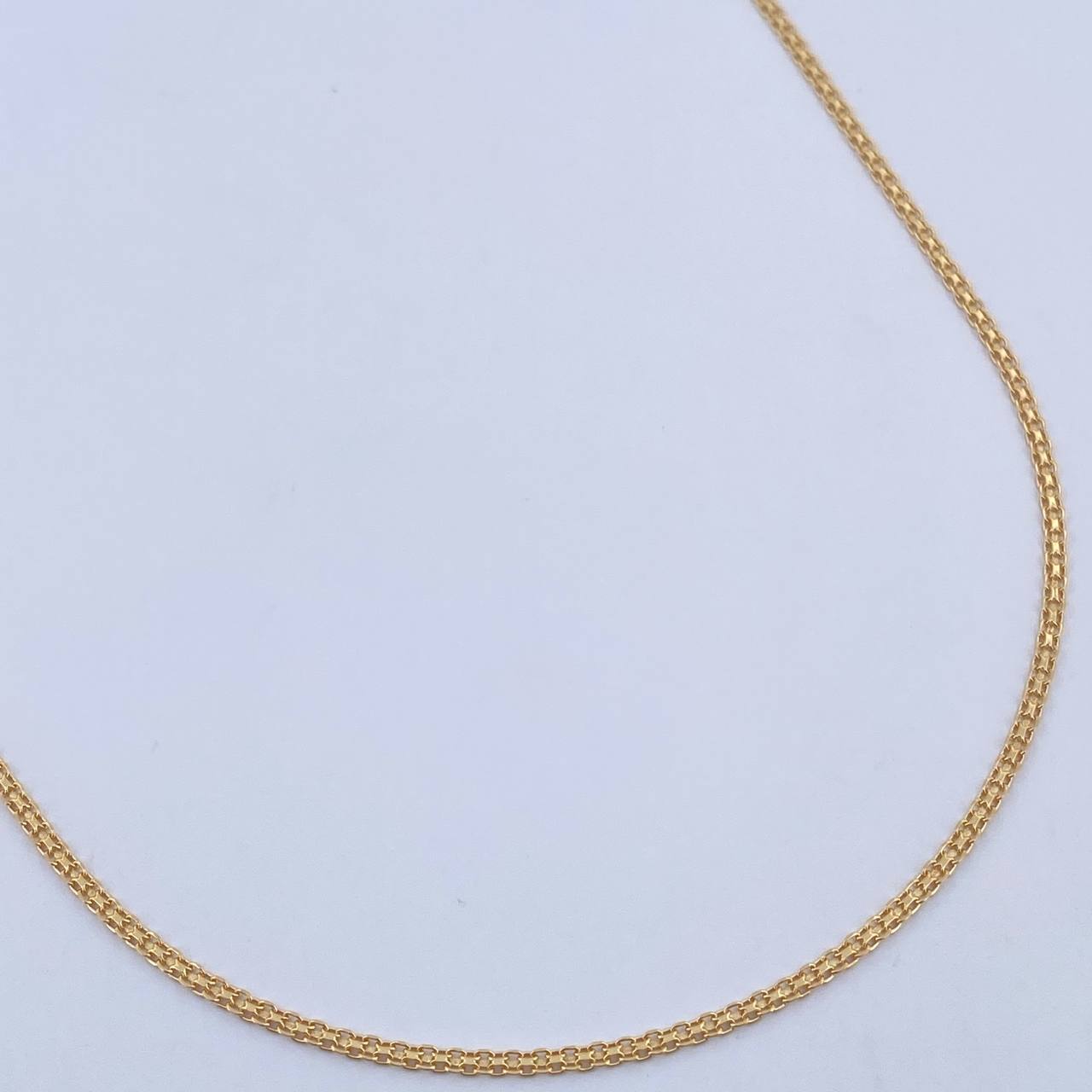 Cadena China 2.6gr / 50.3cm / 1.3mm Oro Amarillo +1 18K &