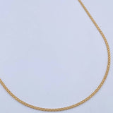 Cadena China 2.6gr / 50.3cm / 1.3mm Oro Amarillo +1 18K &