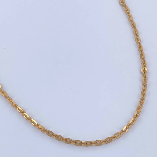 Cadena Aro Seguido 4gr / 44.4cm / 2.3mm Oro Amarillo +3 18K &