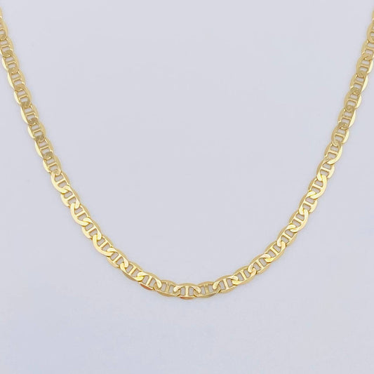 Cadena Escalera 4.8 g / 50 cm / 2.3 mm Oro Amarillo 18K