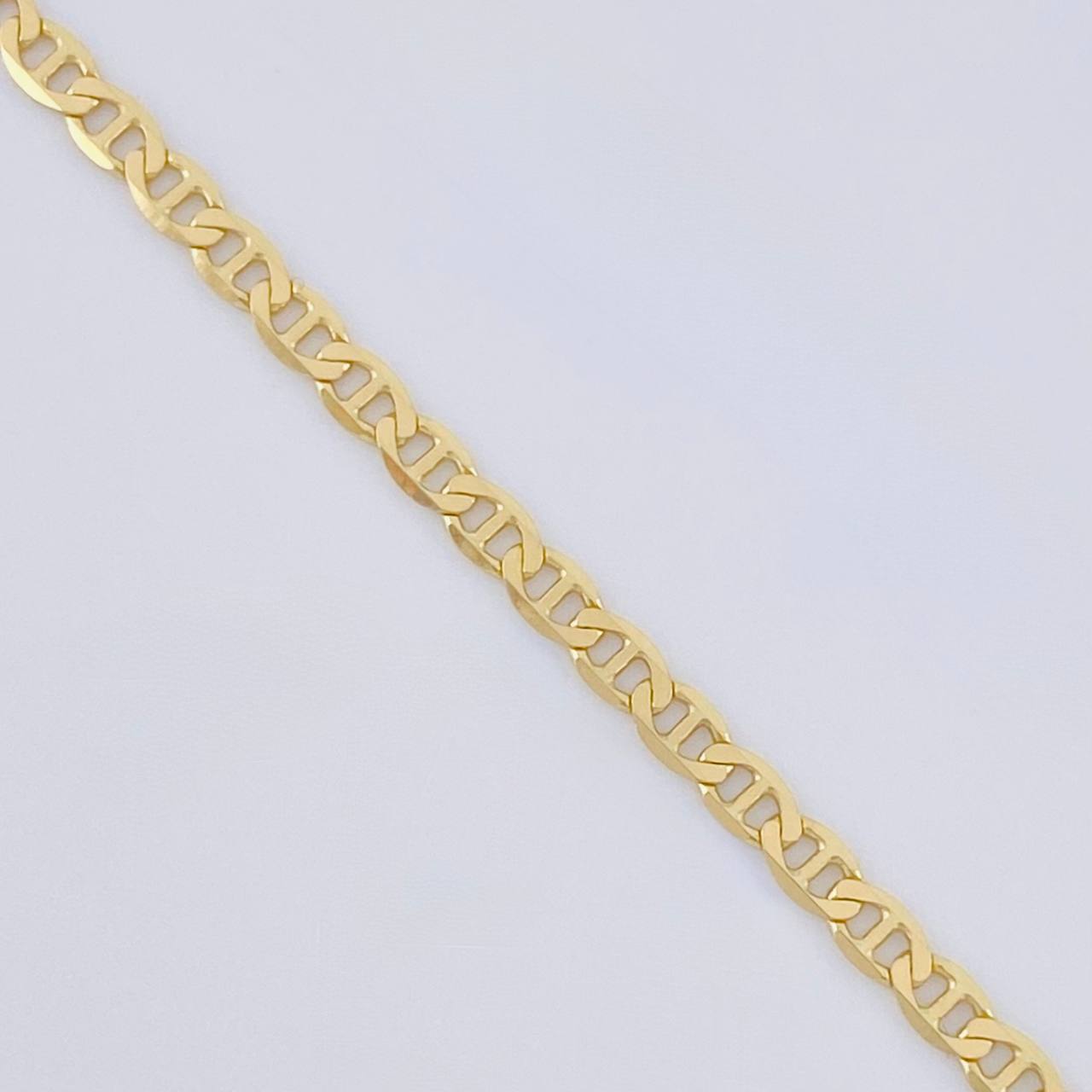 Cadena Plana 4.3 g / 46.2 cm / 2.5 mm Oro Amarillo 18K