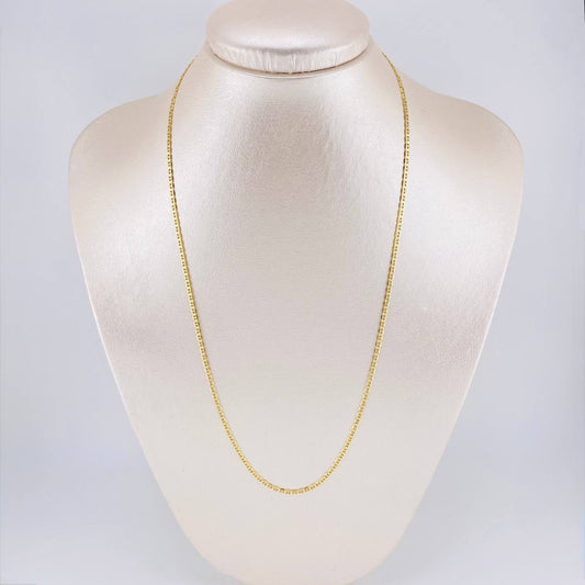 Cadena Escalera 4.8 g / 50 cm / 2.3 mm Oro Amarillo 18K