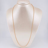 Cadena Militar 10 g / 61 cm / 2 mm Oro Rosa 18K