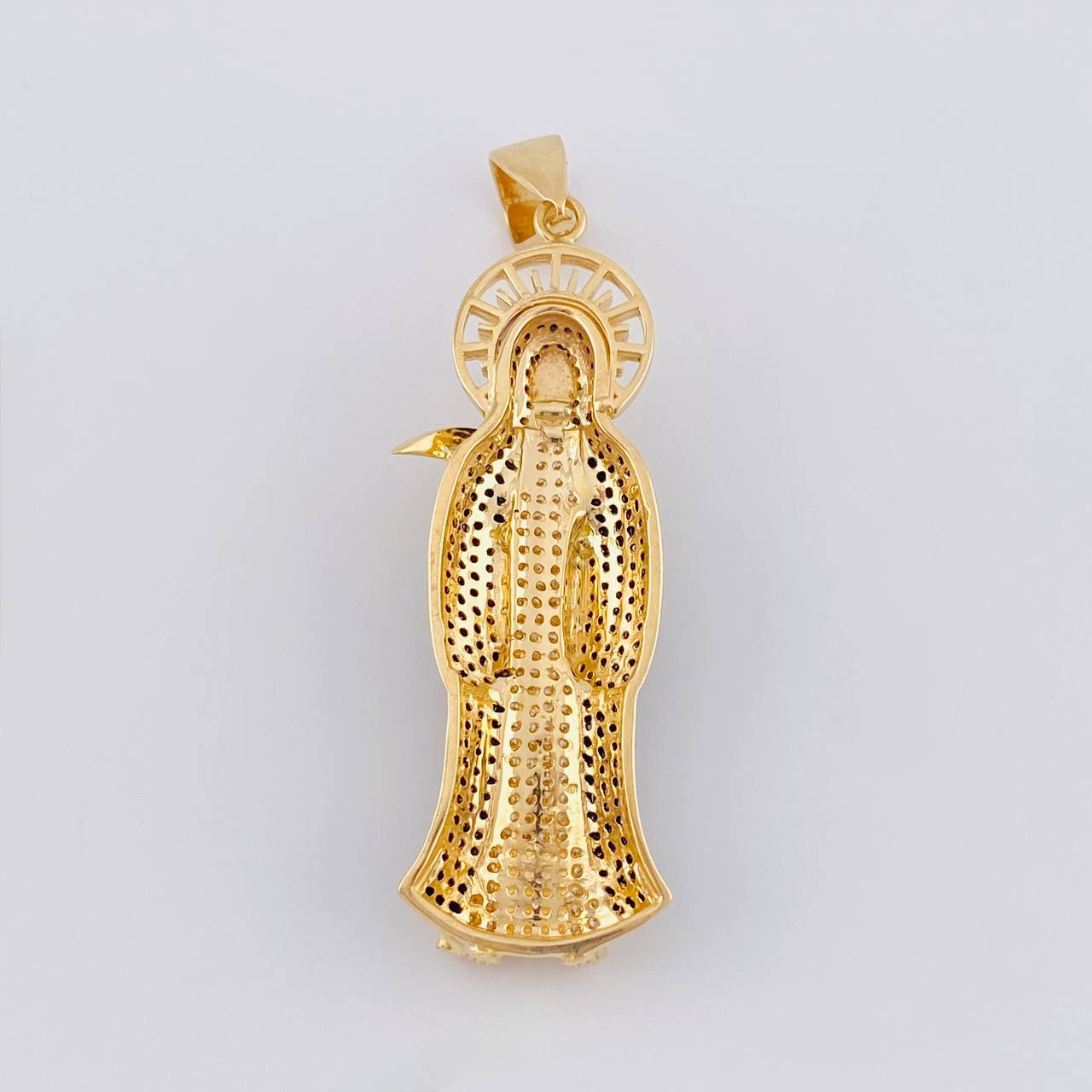 Dije Santa Muerte 15.4 g / 6.5 cm Oro Amarillo 18K