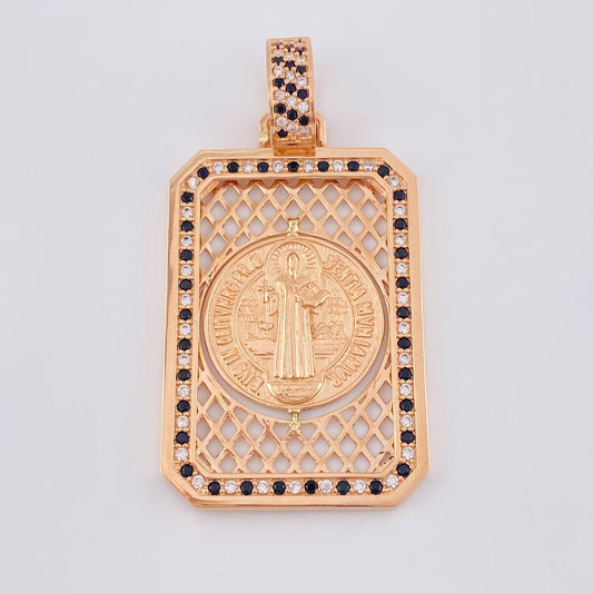 Dije Marco San Benito Movil 18.85 g / 6 cm Oro Rosa 18K