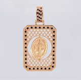 Dije Marco San Benito Movil 18.85 g / 6 cm Oro Rosa 18K