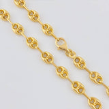 Cadena Gc 17.25 g / 60.6 cm / 6 mm Oro Amarillo 18K