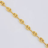 Cadena Gc 17.25 g / 60.6 cm / 6 mm Oro Amarillo 18K