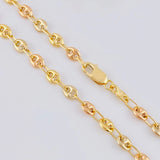 Cadena Gc 6.15 g / 45.5 cm / 4.55 mm Tres Oros 18K