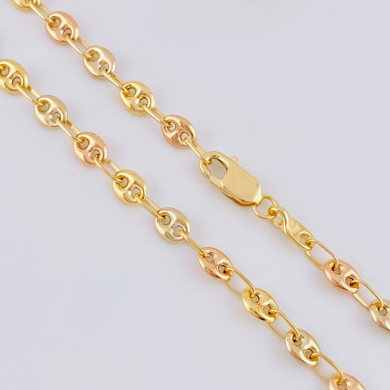 Cadena Gc 5.65 g / 46.5 cm / 4.1 mm Tres Oros 18K