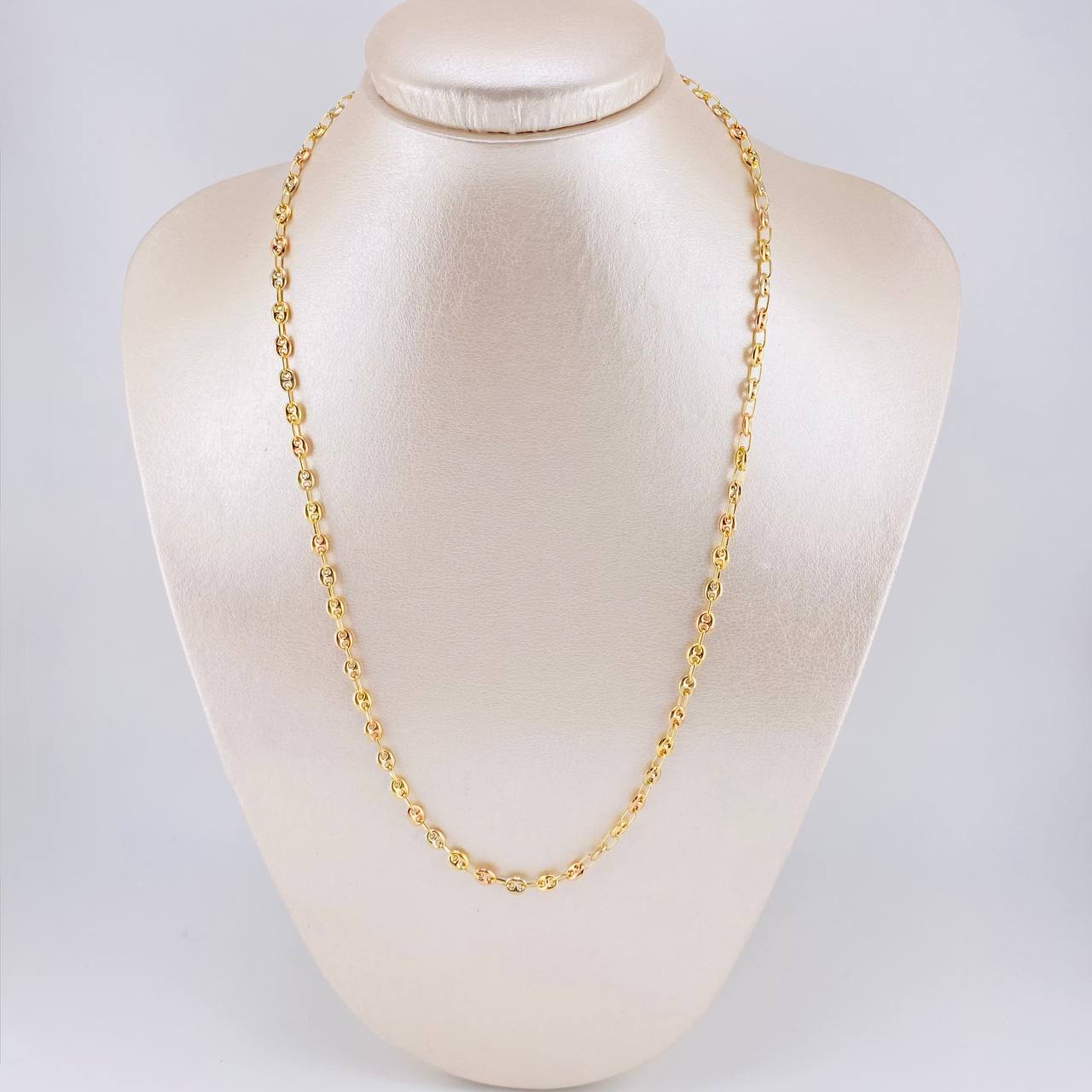 Cadena Gc 8.85 g / 50.5 cm / 4 mm Tres Oros 18K