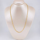 Cadena Gc 8.85 g / 50.5 cm / 4 mm Tres Oros 18K