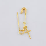 Herraje Clip Nodriza 0.9 g / 2.7 cm Oro Amarillo 18K