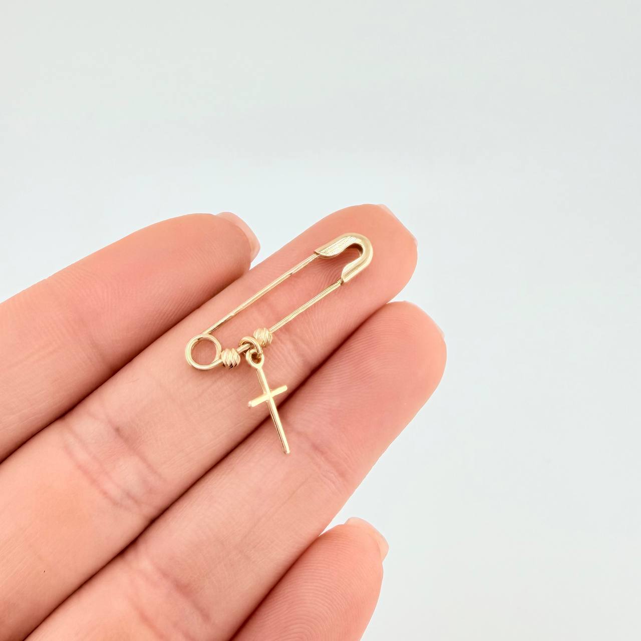 Herraje Clip Nodriza 0.9 g / 2.7 cm Oro Amarillo 18K