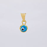Dije Ojo Turco 0.3 g / 1 cm Oro Amarillo 18K