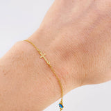 Pulso Modulable Ojo Turco 1.45 g / 17.5 cm - 1.8 cm / 1.35 mm Oro Amarillo 18K