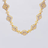 Cadena Trebol Estrellada 35.95 g / 46 cm / 9.9 mm Oro Amarillo 18K