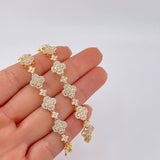 Cadena Trebol Estrellada 35.95 g / 46 cm / 9.9 mm Oro Amarillo 18K
