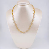 Cadena Trebol Estrellada 35.95 g / 46 cm / 9.9 mm Oro Amarillo 18K