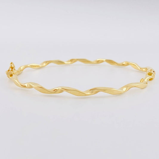 Pulso Aro Entorchada 3.2 g / 19.1 cm / 3 mm Oro Amarillo 18K
