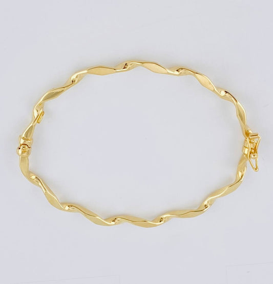 Pulso Aro Entorchado 3.2 g / 18.8 cm / 3 mm Oro Amarillo 18K