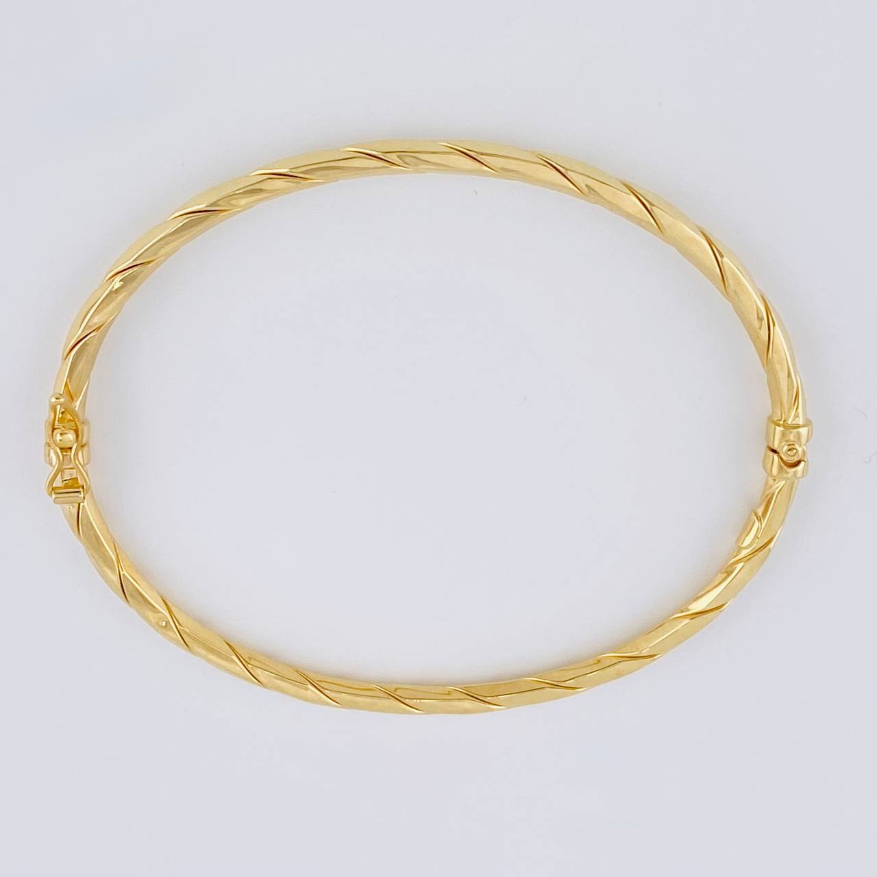 Pulso Aro Espiral 4 g / 19.3 cm / 3 mm Oro Amarillo 18K
