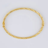Pulso Aro Espiral 4 g / 19.3 cm / 3 mm Oro Amarillo 18K