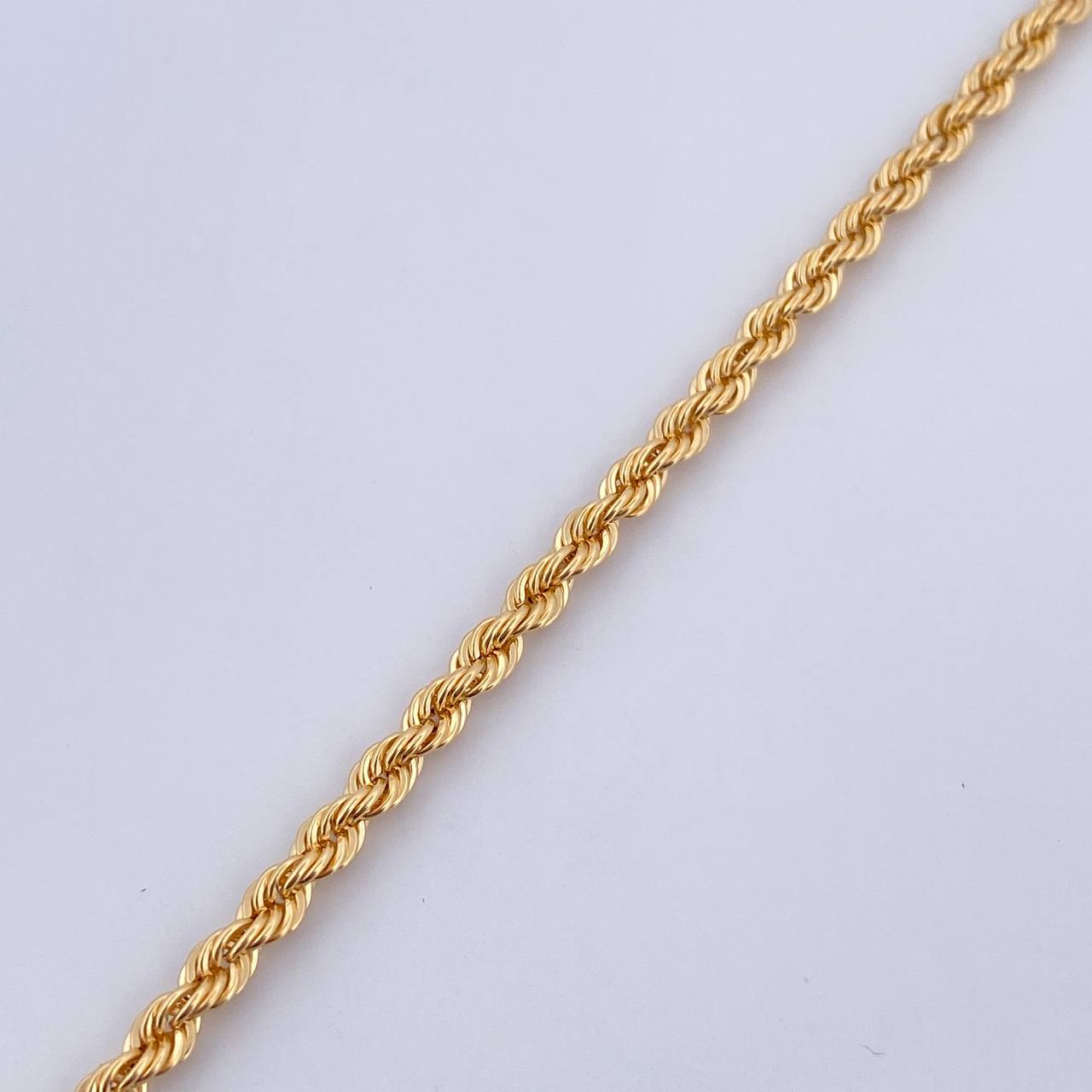Pulso Lazo 3.1gr / 19cm / 3mm Oro Amarillo +3 18K &