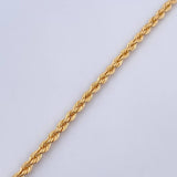 Pulso Lazo 3.1gr / 19cm / 3mm Oro Amarillo +3 18K &