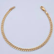 Pulso Cubano 2.7gr / 19.2cm / 3.3mm Oro Amarillo +1 18K &