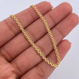 Pulso Chino 2.45gr / 19.3cm / 2.1mm Oro Amarillo +1 18K &