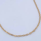 Cadena Aro Seguido 3.25gr / 45.1cm / 2.3mm Oro Amarillo +3 18K &