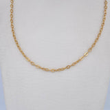 Cadena Aro Seguido 3.25gr / 45.1cm / 2.3mm Oro Amarillo +3 18K &