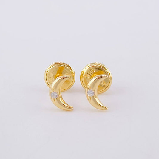 Topos Luna 0.45g / 6.1mm Oro Amarillo 18K