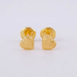Topos Corazón Diamantado 0.5g / 5.15mm Oro Amarillo 18K