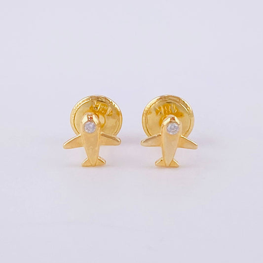 Topos Avión 0.55g / 5.7mm Oro Amarillo 18K