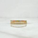 Anillo Churumbela Simple 1.7gr / T7 1/2 / Oro Amarillo 18K