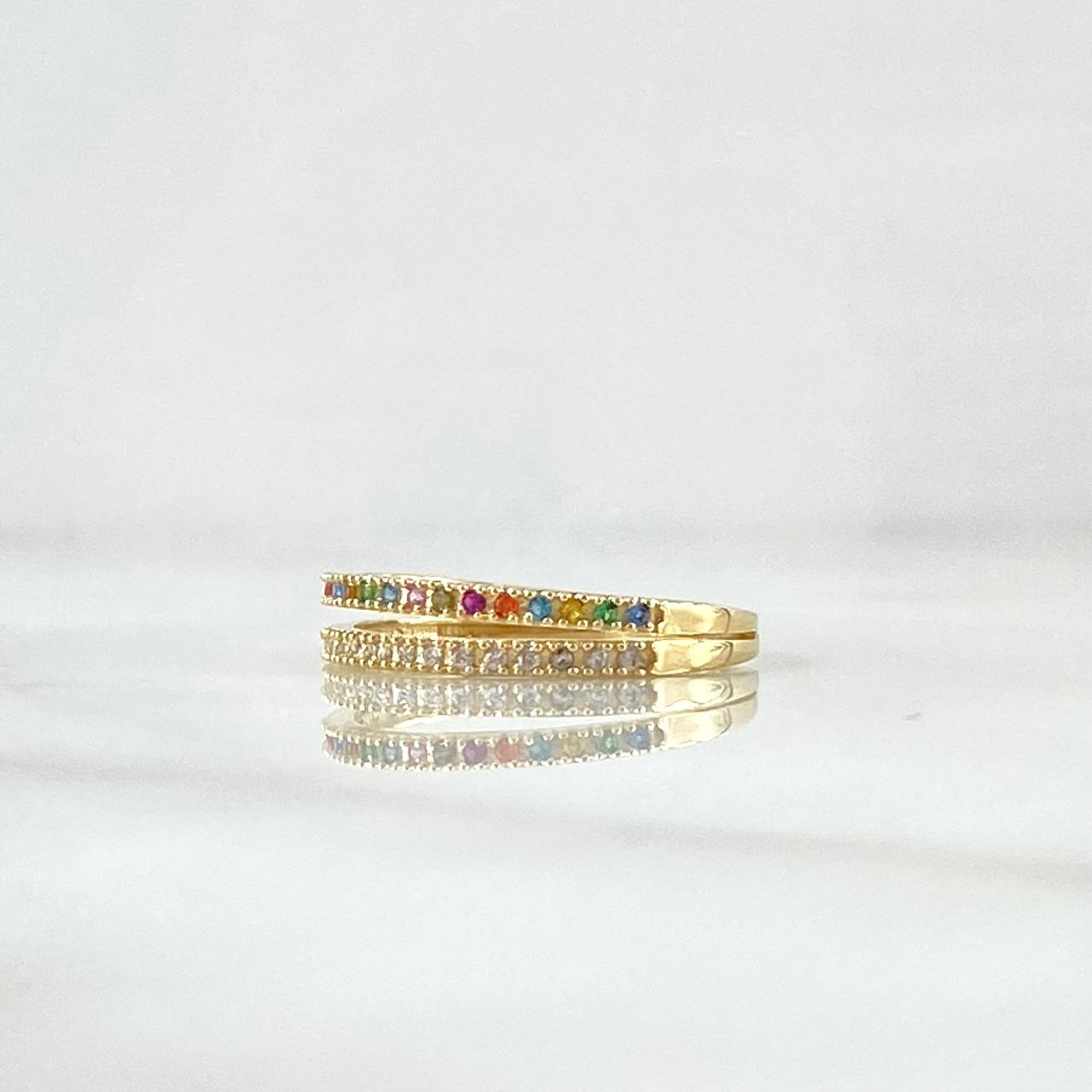 Anillo Churumbela Simple 1.7gr / T6 / Oro Amarillo 18K ©