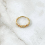 Anillo Churumbela Simple 1.7gr / T7 1/2 / Oro Amarillo 18K