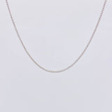 Cadena Franco 5.75g / 60cm / 1.4mm Oro Blanco 18K