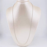 Cadena Franco 5.75g / 60cm / 1.4mm Oro Blanco 18K