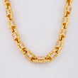 Cadena Rustica Boya 130g / 70cm / 7.5mm Oro Amarillo 18K