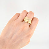 Anillo Correa Corona 4.1g / T9 1/4 Oro Amarillo 18K